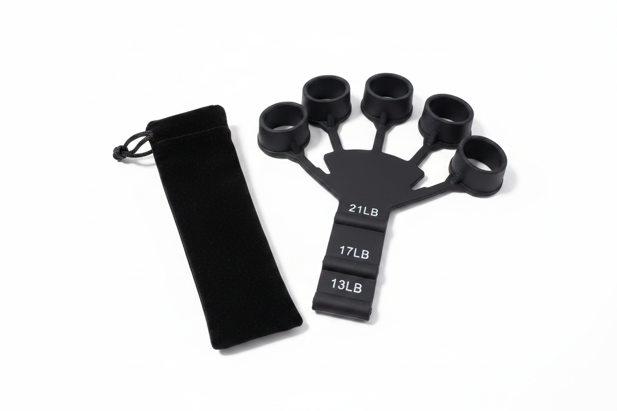 Finger Grip Strengthener - White Background