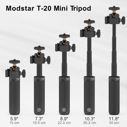 Four-Section Tripod improved infographic