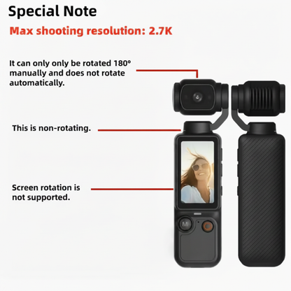 Gimbal Camera Special Note