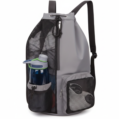 Mesh Gym Backpack - Grey