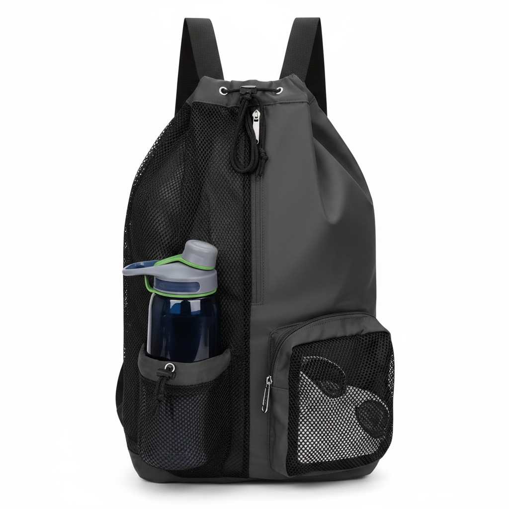 Mesh Gym Backpack - Deep Grey