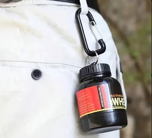 Mini Whey Protein Shaker Keychain™