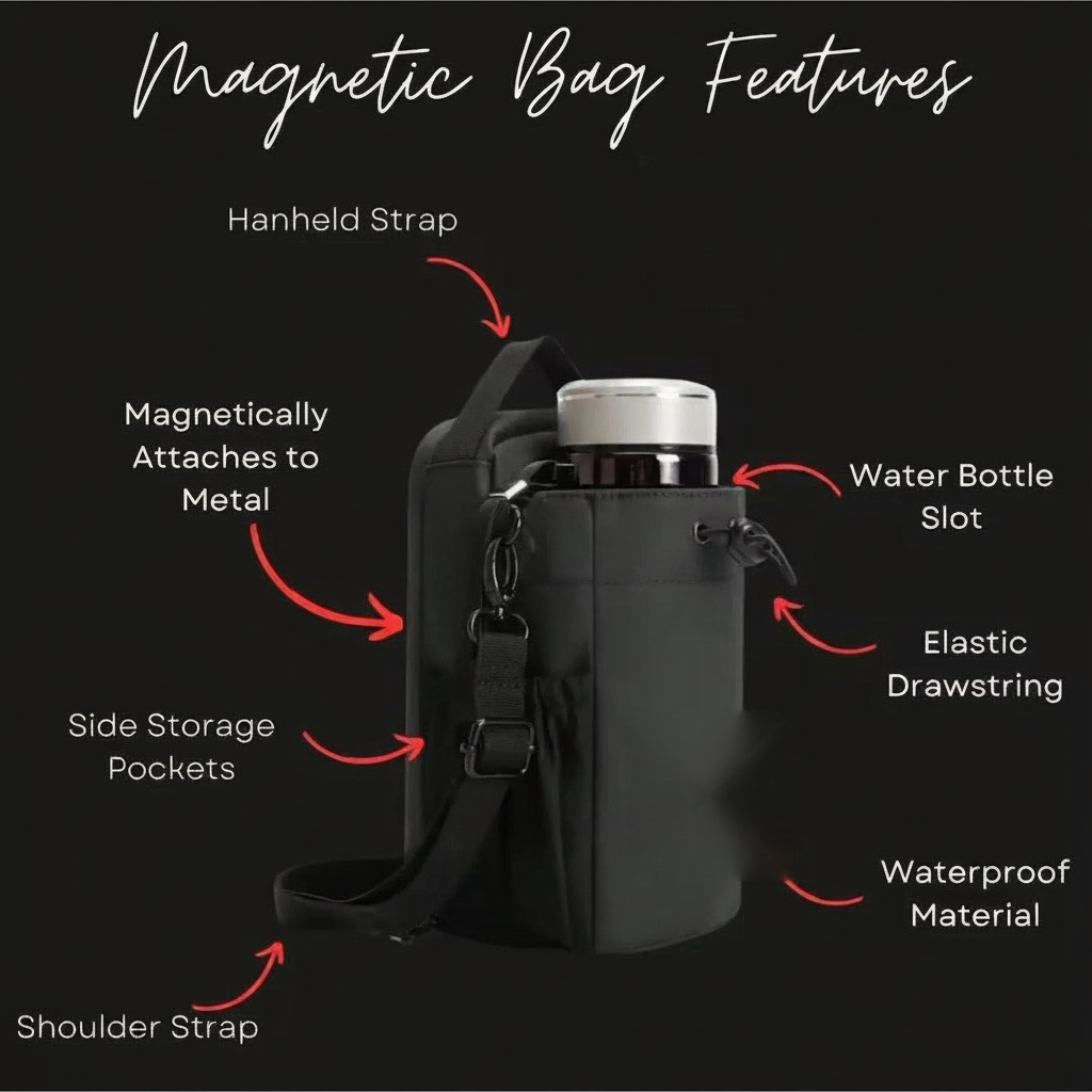 Magnetic Bag Features