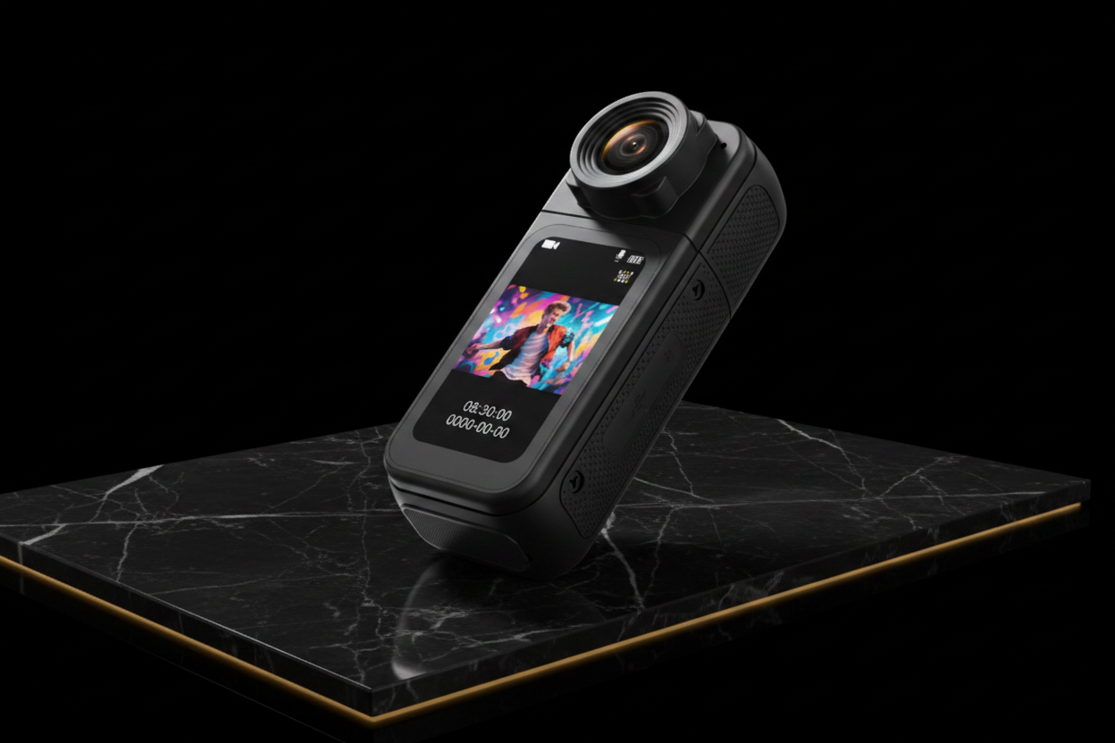 Premium Body Camera - Studio Shot