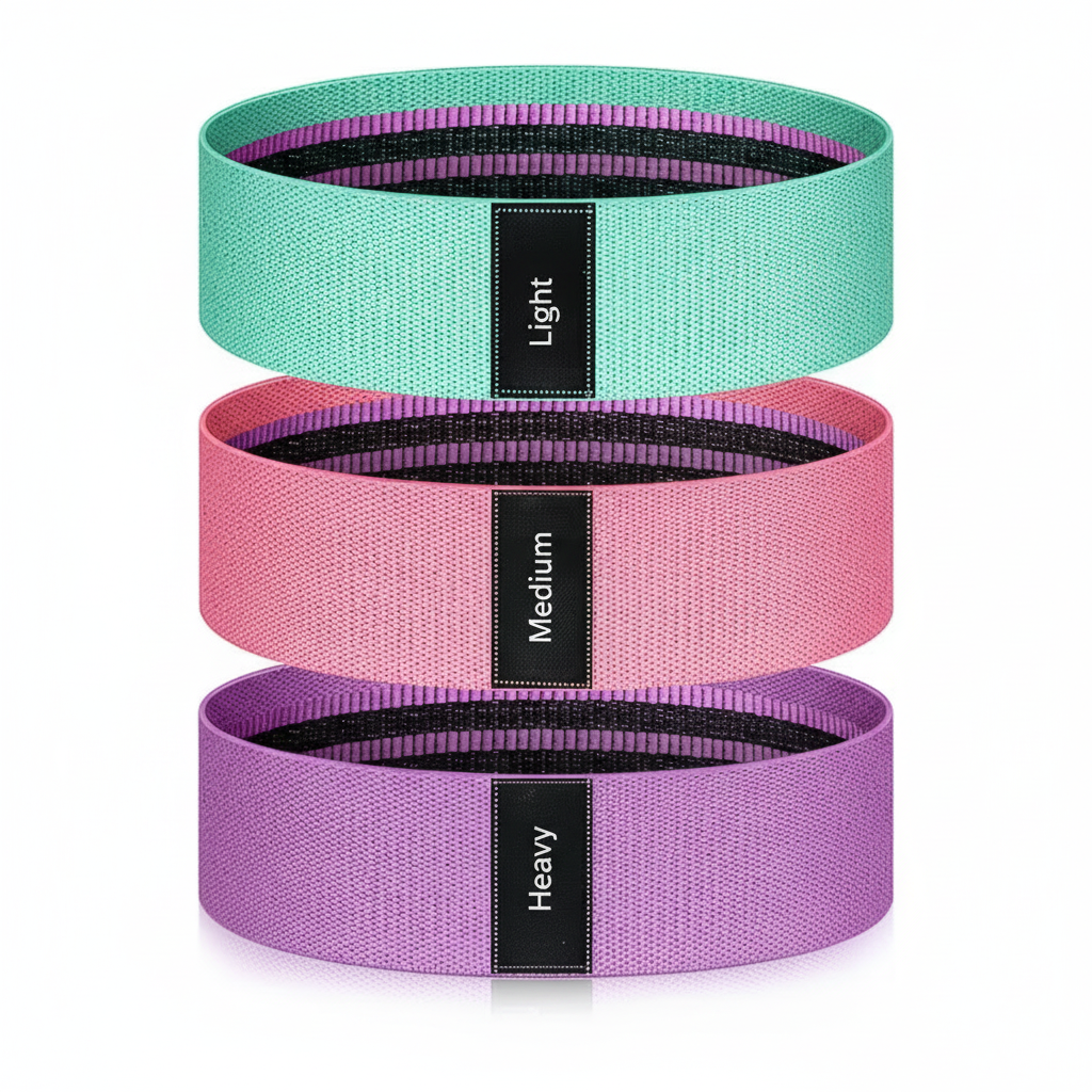 Resistance Bands premium white background