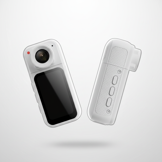 White Mini Camera - Floating Premium