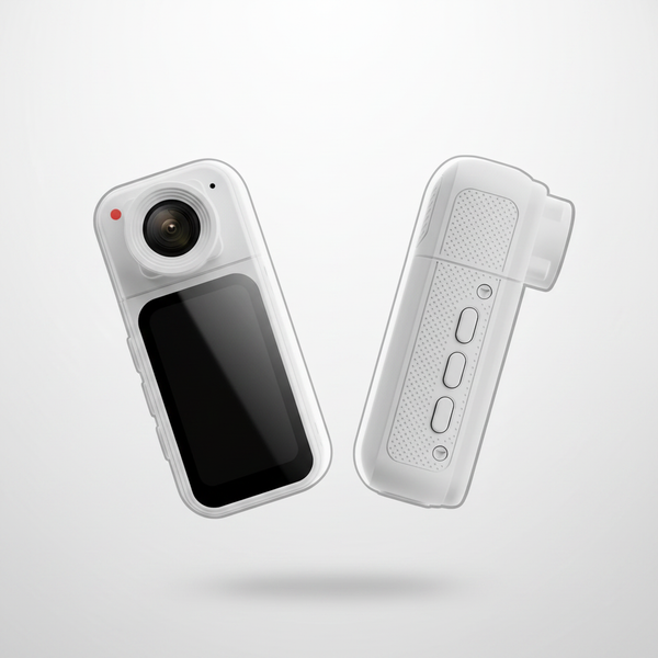 White Mini Camera - Floating Premium